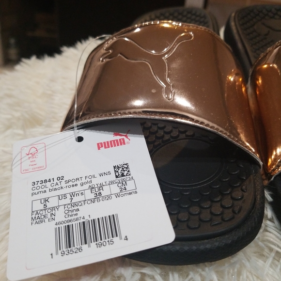 Puma cool cat sport foil slides - Picture 2 of 4